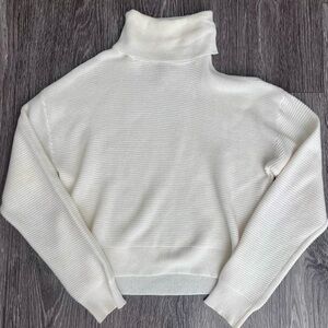 NWOT Cold Shoulder Turtleneck Sweater